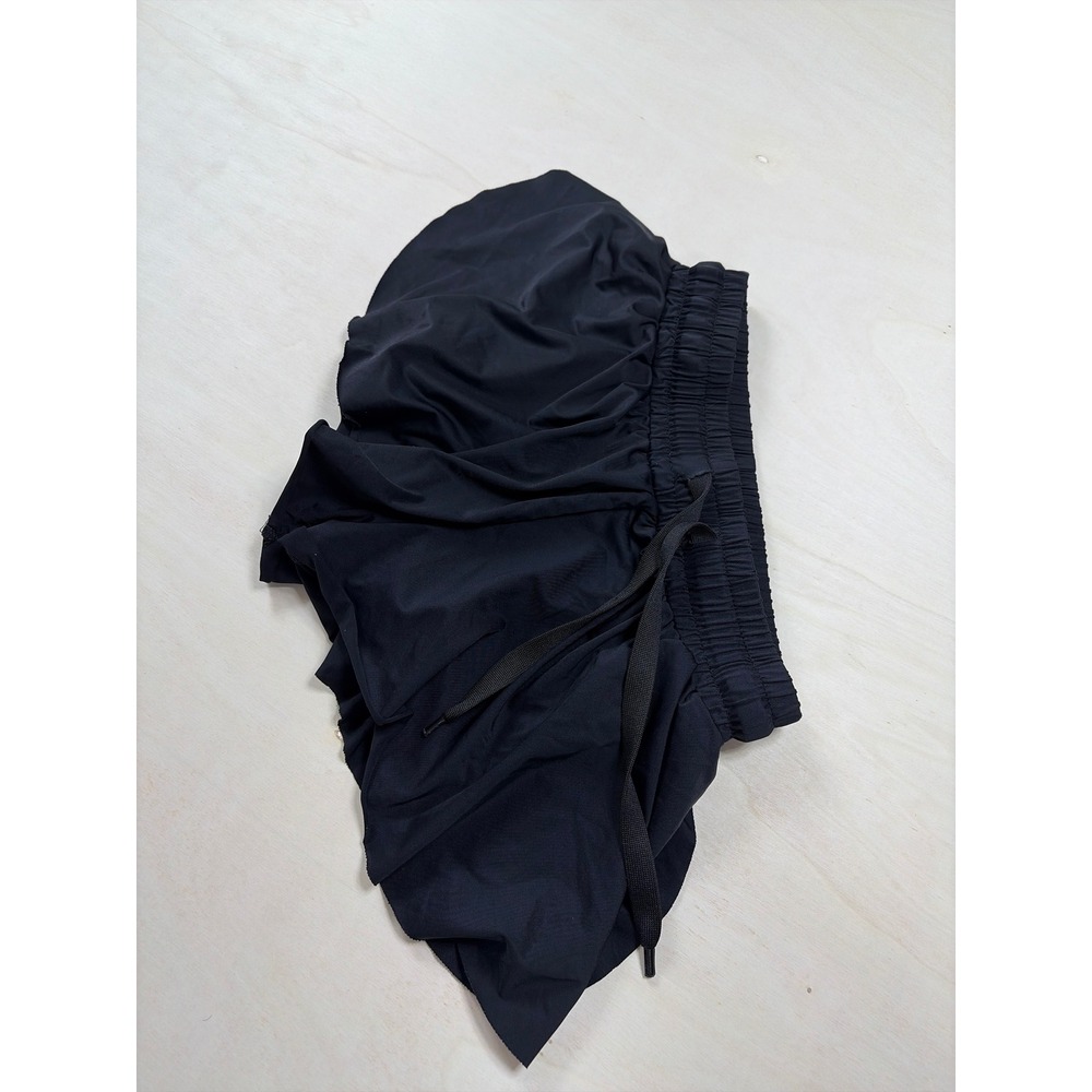 Liberty Pro Black Athletic Shorts Women XXS Drawstring Running Gym Flowy Tulip